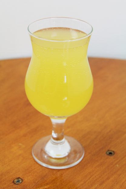 Pina colada glass 12oz