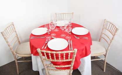 3ft/91cm Dia: Round (Seats 4/5)
