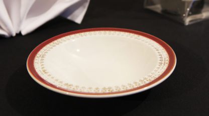 Buckingham Maroon Sweet Rimmed Plate