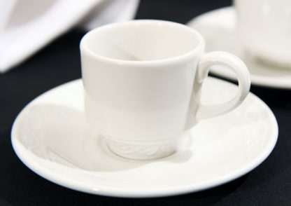 Chateau Blanc Demi Tasse/Espresso Cup & Saucer