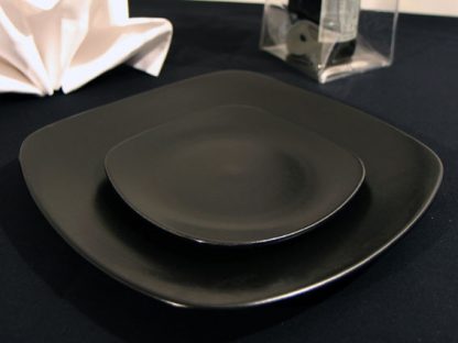 Concept Quadro Plate 6" Black
