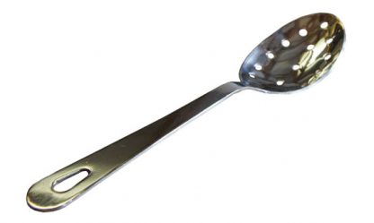 Slotted service spoon
