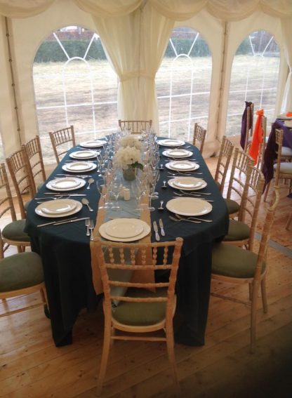 Oval Table 8ft/244cm (seats 10/12)
