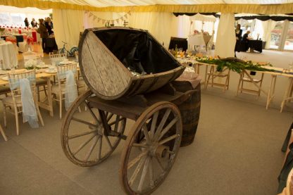 Barrel Drinks Cart