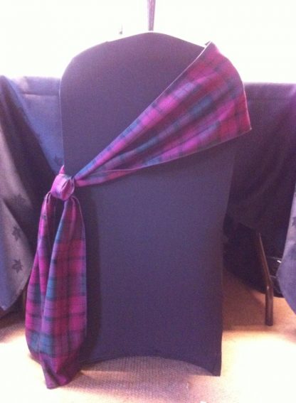 Lindsay Tartan Chair Sash