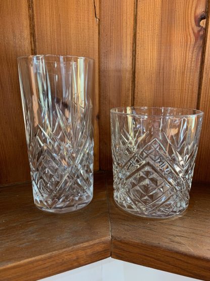 Broadway cut glass 12oz hiball